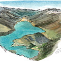 Lake Hawea from Corner Peak